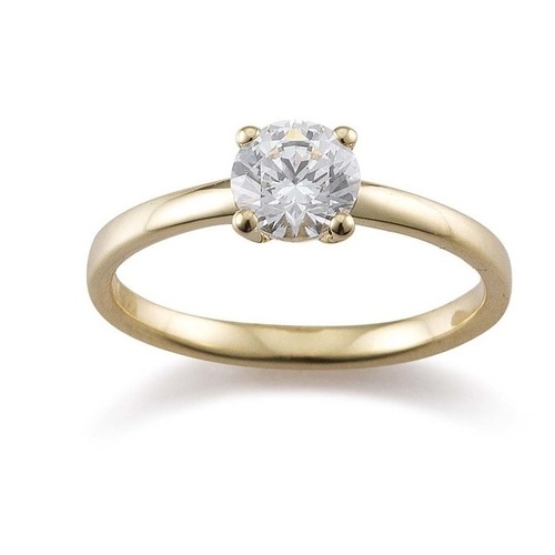 Verlobungsring mit Labordiamant